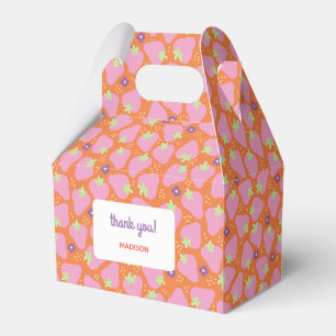 Berry Special Strawberry Birthday - Jaffa Favor Boxes