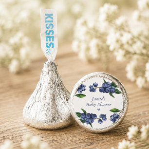 Berry Sweet Baby Blueberry Baby Shower Edible  Hershey®'s Kisses®