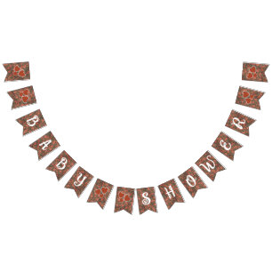 Berry Sweet Baby Shower Banner Flag - Strawberries