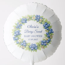 Berry Sweet Baby Shower Blueberry Baby Girl Boy