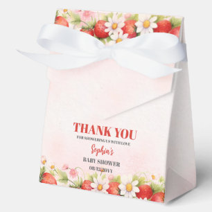 Berry Sweet Baby Shower Favor Box