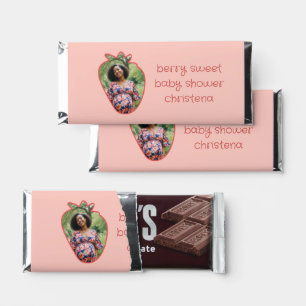 Berry Sweet Baby Shower Hershey Bar Favors