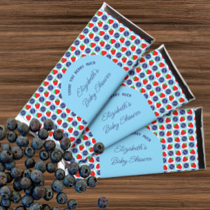 Berry Sweet Baby Shower Hershey Bar Favors