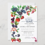 Berry Sweet  Baby Shower Invitation at Zazzle