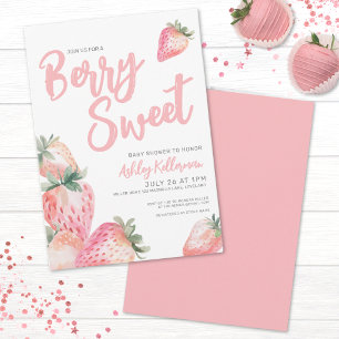 Berry Sweet Baby Shower Invitation