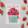 Berry Sweet Baby Shower Invitation Strawberry