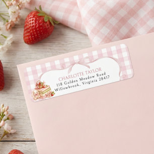 Berry Sweet Baby Shower Label