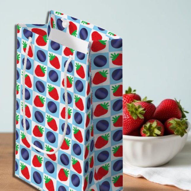Berry Sweet Baby Shower Small Gift Bag (Creator Uploaded)
