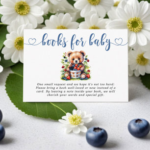 Berry Sweet Baby Shower Wild Berries Books Enclosure Card