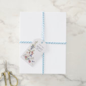 Berry Sweet Baby Shower Wild Berries & Flowers Gift Tags (With Twine)