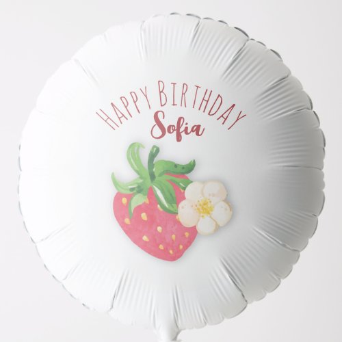 Berry Sweet Birthday Balloon