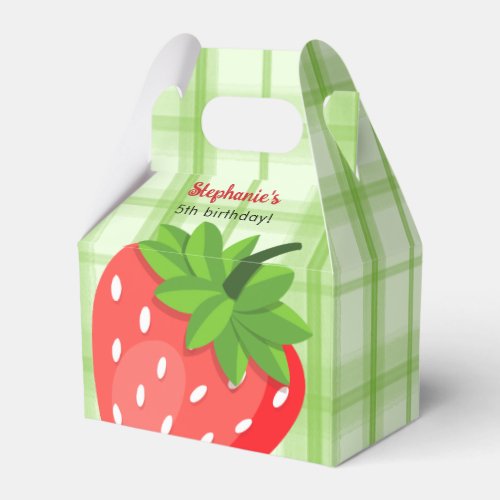 Berry Sweet Birthday  Favor Boxes