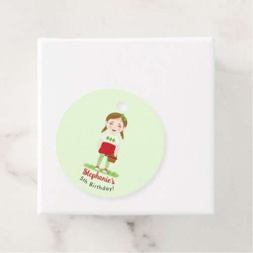 Berry Sweet Birthday Favor Tags
