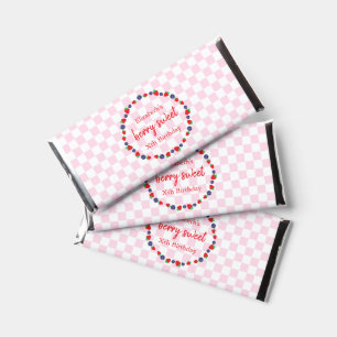Berry Sweet Birthday Hershey Bar Favors