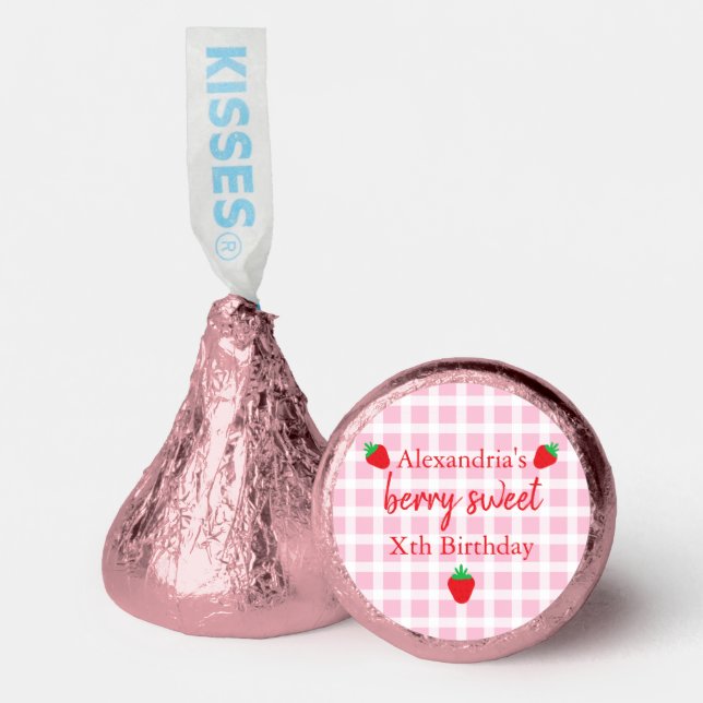 Berry Sweet Birthday Hershey®'s Kisses® (Front)