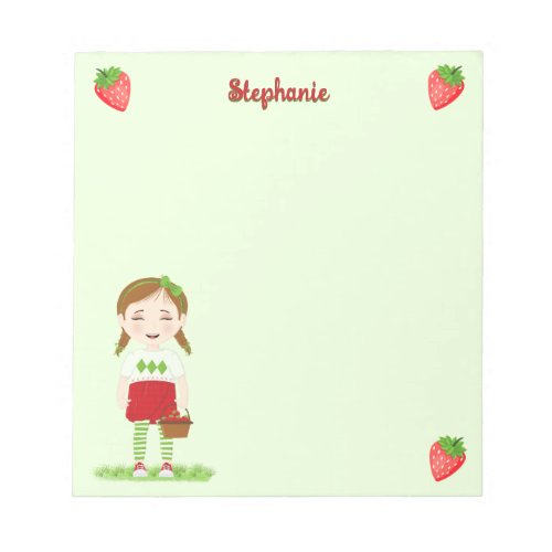 Berry Sweet Birthday  Notepad