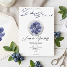 Berry Sweet Blueberry Baby Shower