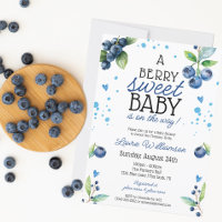 Berry Sweet Blueberry Baby Shower
