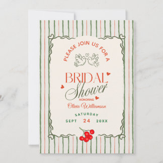 Berry Sweet Bridal Shower Wild Berries Invitation