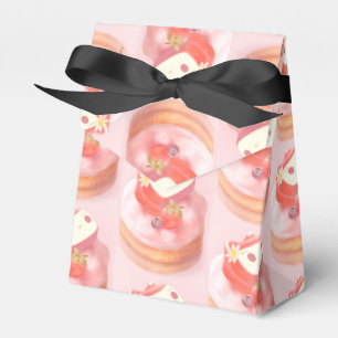 Berry Sweet: Bunny Girl Strawberry Tart Favor Boxes