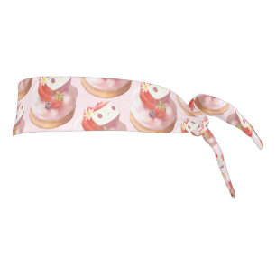Berry Sweet: Bunny Girl Strawberry Tart Tie Headband