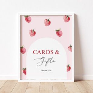 Berry sweet cards and gifts poster