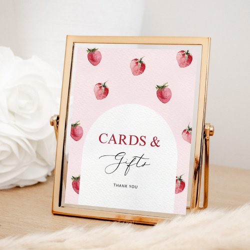 Berry sweet cards and gifts poster