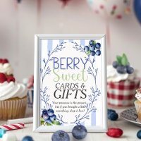 Berry Sweet CARDS & GIFTS Blueberry Sign
