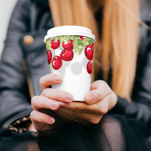 Berry Sweet Cherry Paper Cups