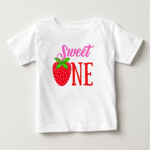  BERRY SWEET FIRST BIRTHDAY BABY T_Shirt