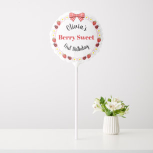 Berry Sweet First Birthday Balloon