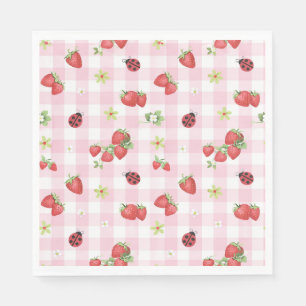 Berry Sweet First Birthday Napkins