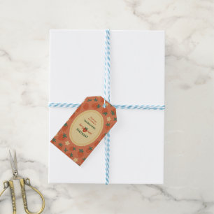 berry sweet first birthday thank you gift tags
