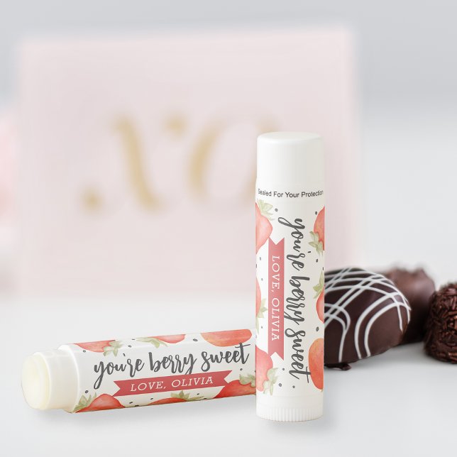 Berry Sweet | Kids Classroom Valentine's Day Lip Balm (Creator Uploaded)