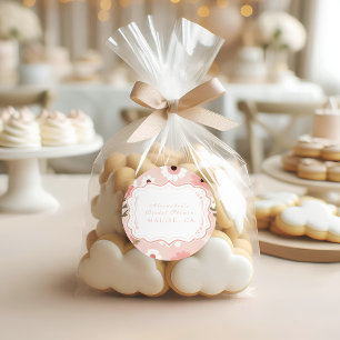 Berry Sweet Love Bridal Shower Classic Round Sticker