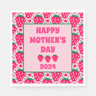 Berry Sweet Mother's Day Brunch Party  Napkins