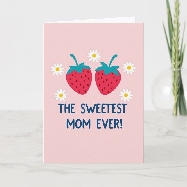 Berry Sweet Mothers Day Card (Front)