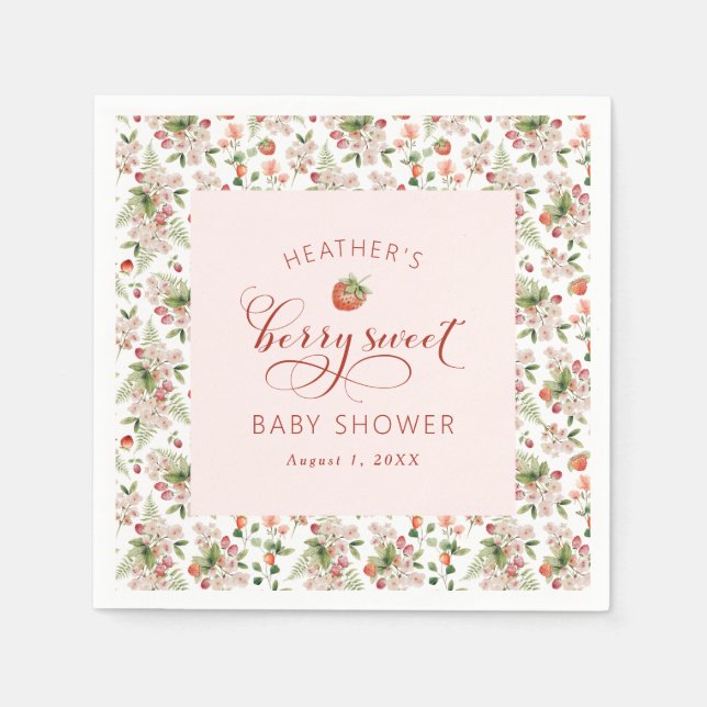 Berry Sweet Napkins (Front)