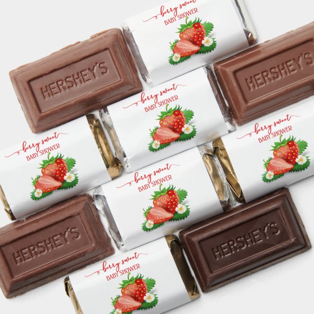 Berry Sweet personalization Baby shower Hershey's Miniatures (Assorted)