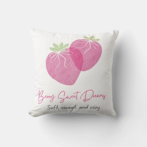 Berry Sweet Pillow
