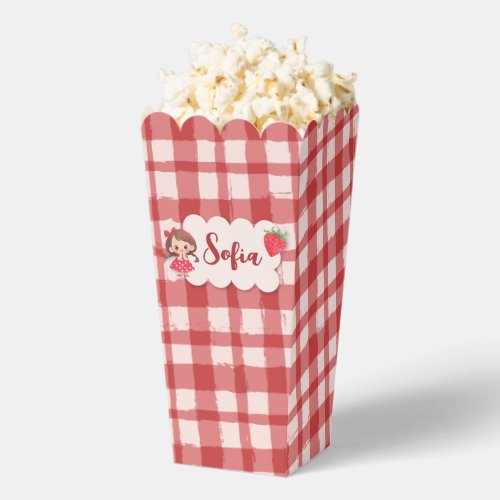 Berry Sweet Popcorn Favor Boxes