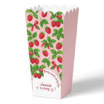 Berry Sweet Raspberry Kids Birthday Party -  Favor Boxes