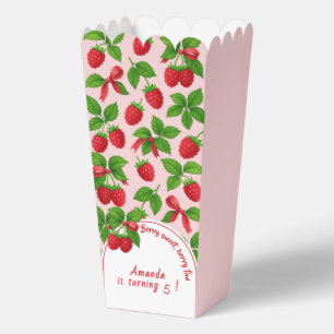 Berry Sweet Raspberry Kids Birthday Party - Favor Boxes