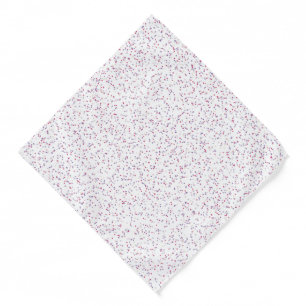 Berry Sweet Speckled Pink & Purple Dots Bandana