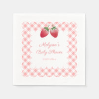 Berry Sweet Strawberries Theme Baby Shower Party