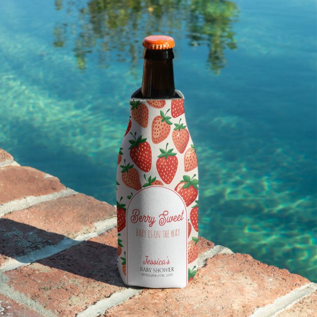Berry Sweet Strawberry Baby Shower Cooler (In Situ Pool)