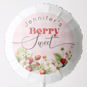 Berry sweet Strawberry birthday Balloon
