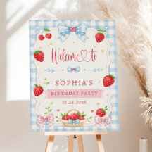 Berry Sweet Strawberry Birthday