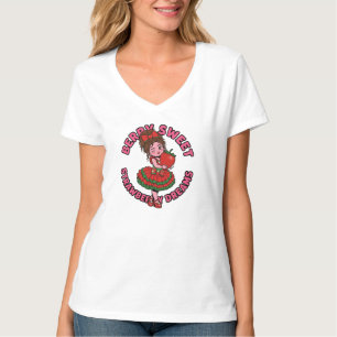 Berry Sweet Strawberry Dreams Cute Girl T-Shirt