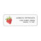 Berry Sweet Strawberry Party Return Address Label